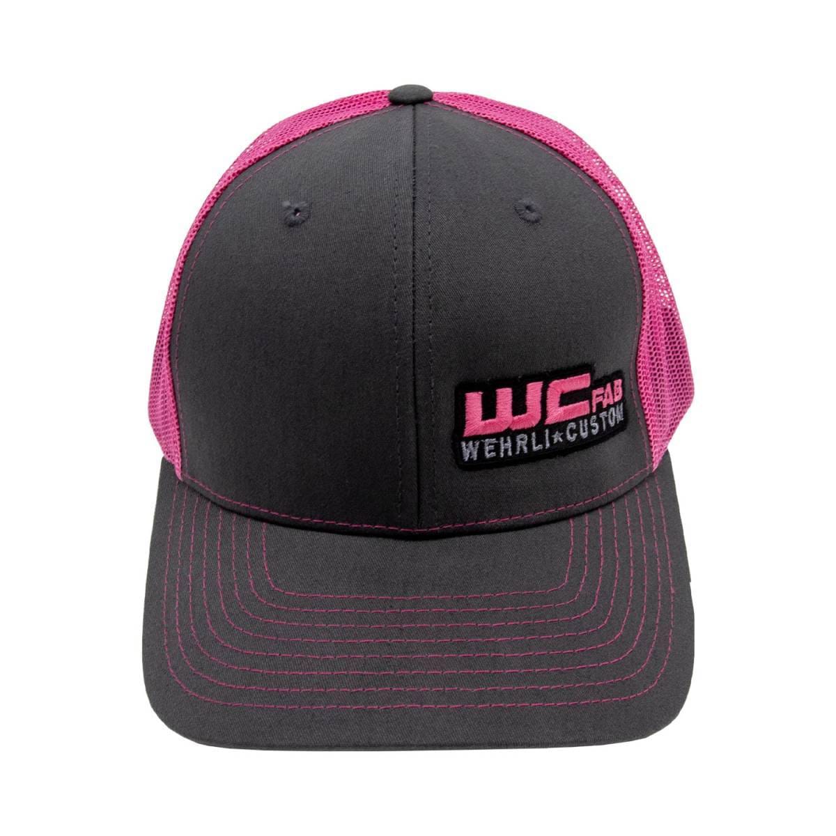 Wehrli Snap Back Hat Grey/Pink WCFab