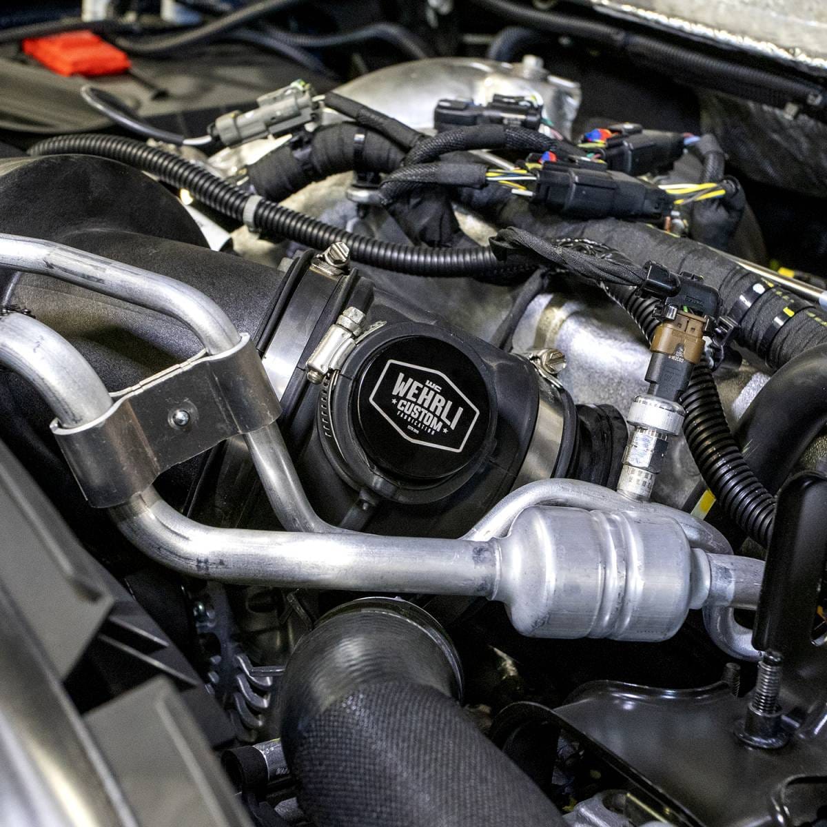 Wehrli 2017-2025 L5P Duramax Billet Black Anodized Turbo Resonator Plug