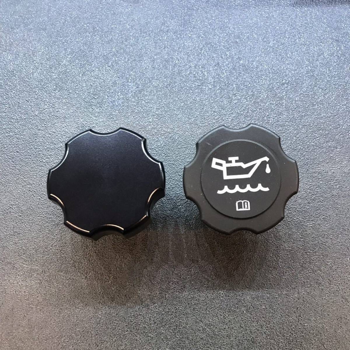 Wehrli 2001-2025 GM Billet Aluminum Oil Fill Cap, Black Anodized