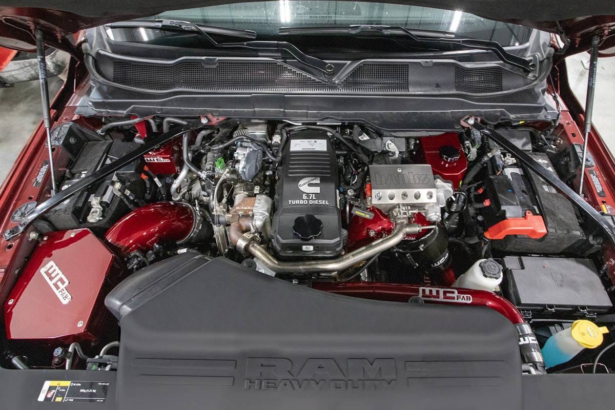 Wehrli 2019-2024 6.7L Cummins Standard Output (SO) Upper Coolant Pipe