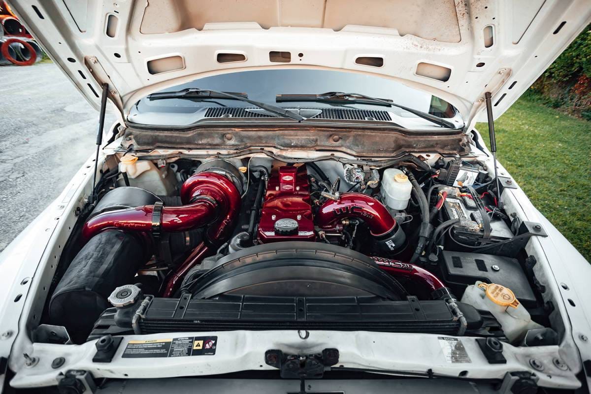 Wehrli 2003-2007 5.9L Cummins S400/S400 Side by Side Compound (Twin) Turbo Kit