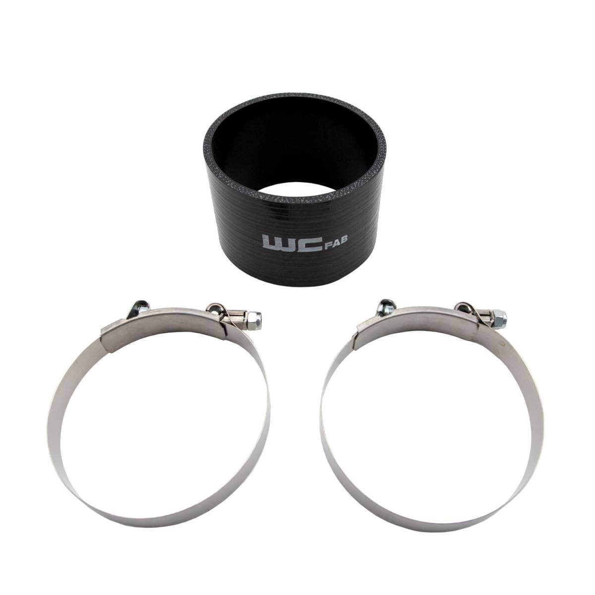 Wehrli 4" ID x 3" Long Silicone Boot and Clamp Kit