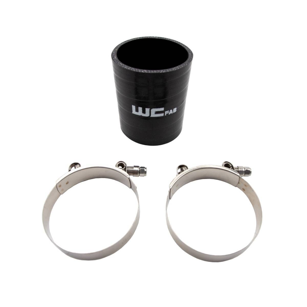 Wehrli 3" ID x 4" Long Silicone Boot and Clamp Kit