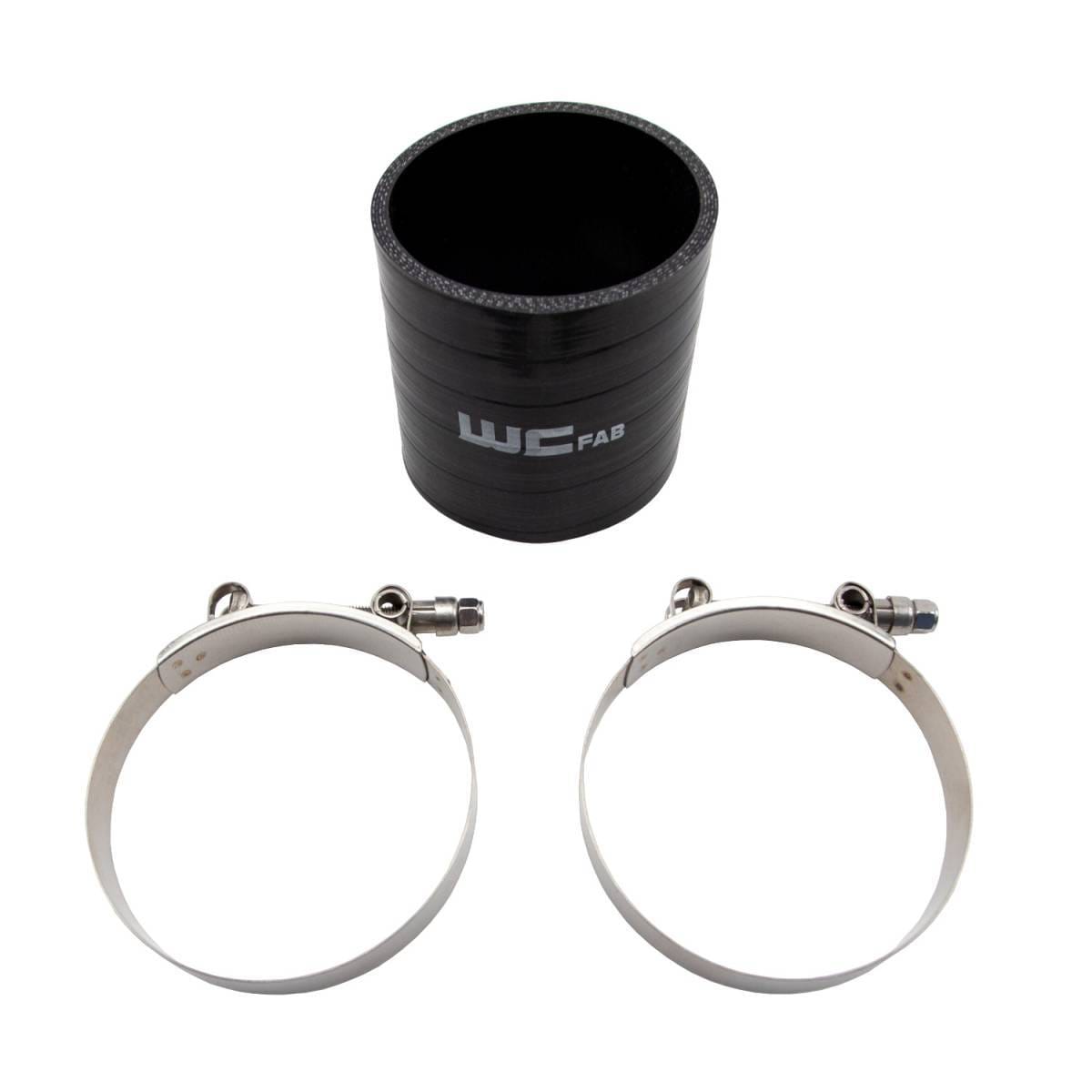 Wehrli 3.5" ID x 4" Long Silicone Boot and Clamp Kit