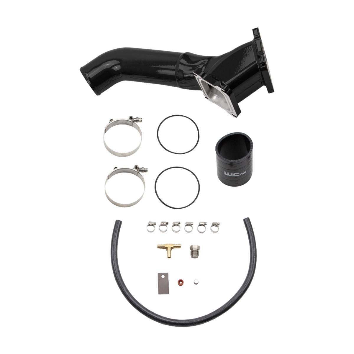 Wehrli LB7 Duramax S300/S400 High Flow 3" Y-Bridge Kit (Bridge Assembly Only)