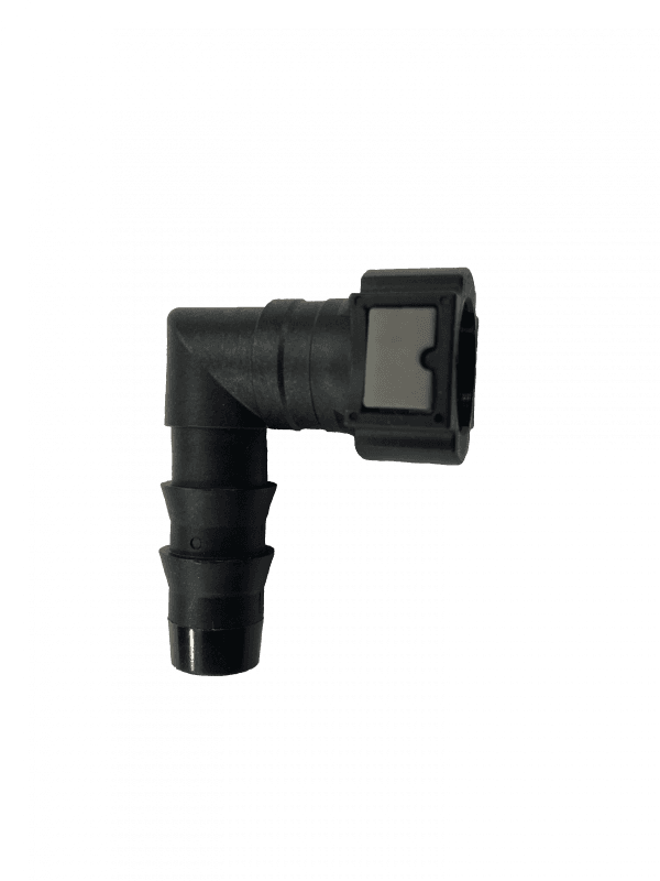 AirDog FQC3890 3/8" 90° Quick Connect to 1/2" Hose Barb Fitting