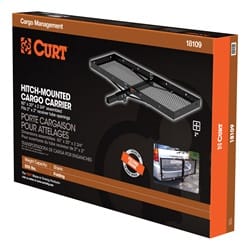60in. x 20in. Black Steel Tray Cargo Carrier (Folding 2in. Shank; 500 lbs.)