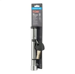 5/8in. Hitch Lock (2in. or 2-1/2in. Receiver; Barbell; Chrome)