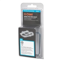 3/8in. Safety Pin with 12in. Chain (2-3/4in. Pin Length; Packaged)