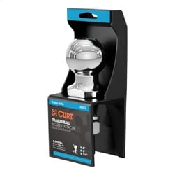 2in. Trailer Ball (3/4in. x 3in. Shank; 3;500 lbs.; Chrome; Packaged)