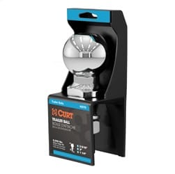 2-5/16in. Trailer Ball (1-1/4in. x 3in. Shank; 6;000 lbs.; Chrome; Packaged)
