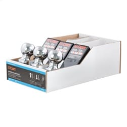 Loaded Ball Mounts with 2in. Balls (2in. Shank; 7;500 lbs.; 4in. Drop; 3-Pack)