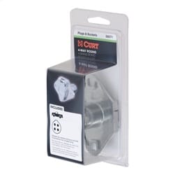 4-Way Round Connector Socket (Vehicle Side; Packaged)