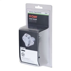 6-Way Round Connector Socket (Vehicle Side; Packaged)