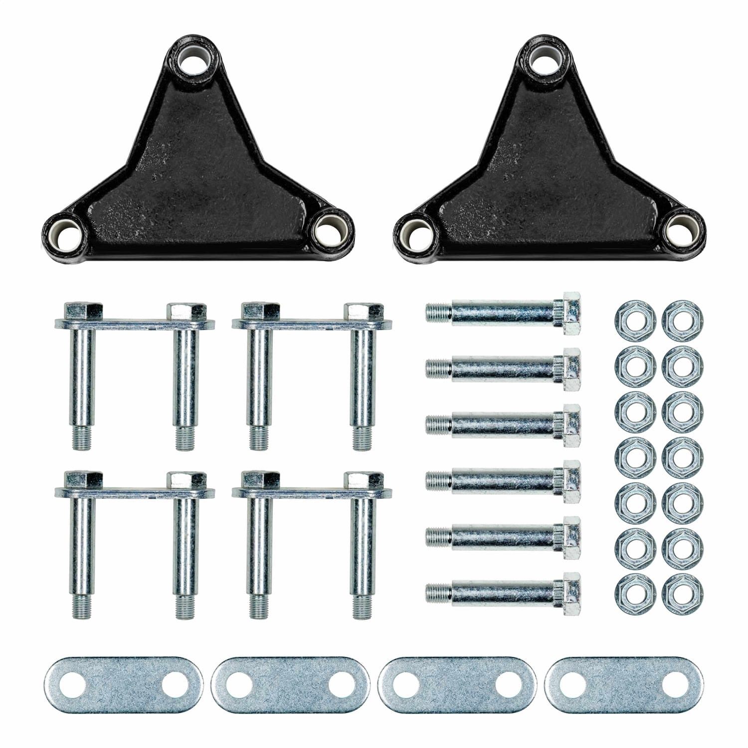 Axle Double-Eye Suspension Kit; 2;200-8;000-lb. Tandem Axles; 33in. Axle Spacing