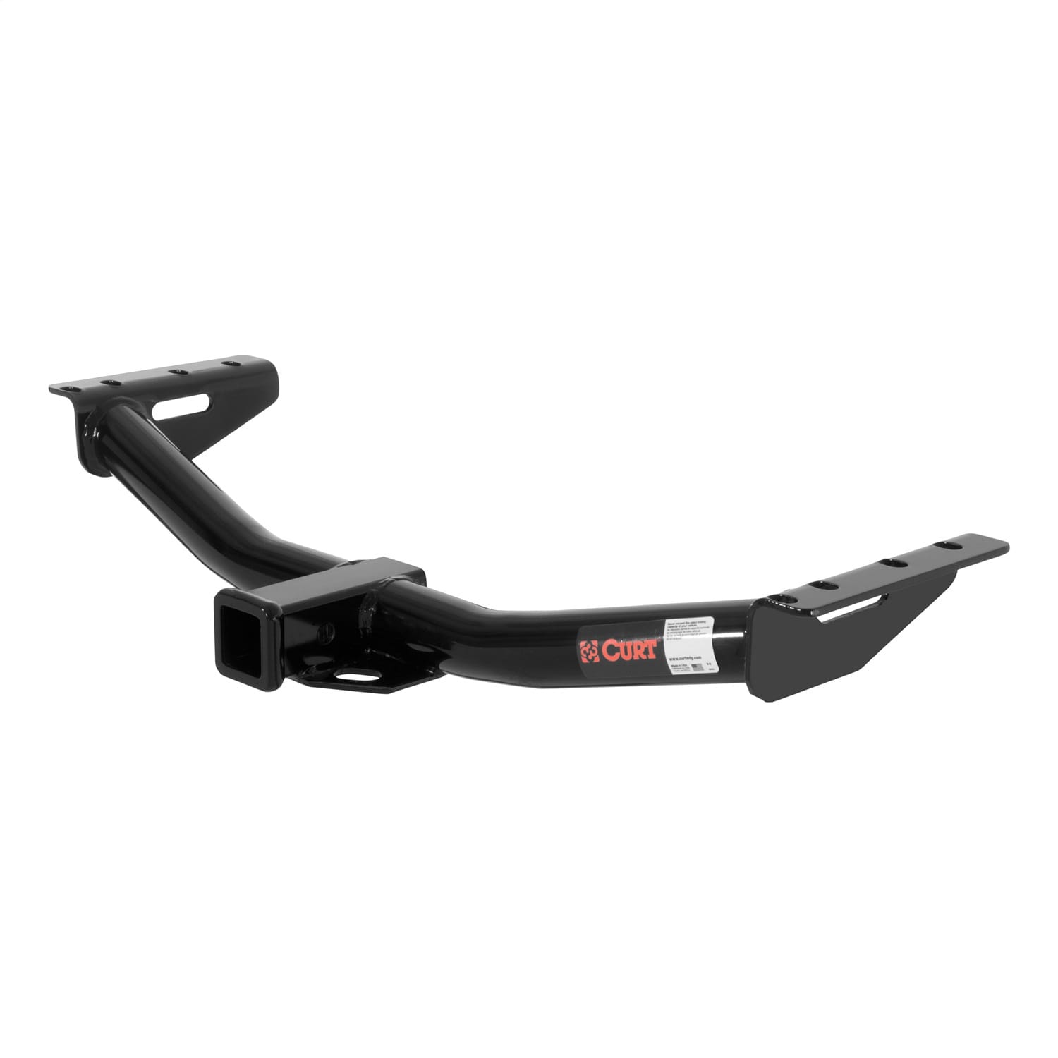 Class 3 Trailer Hitch; 2in. Receiver; Select Jeep Cherokee XJ (Exposed Main Body