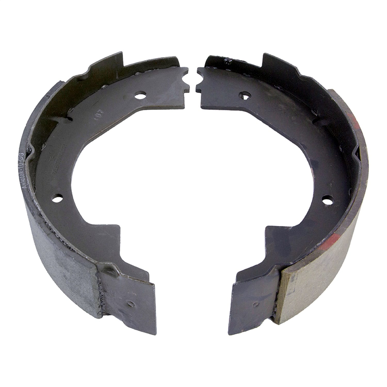 Electric Trailer Brake Shoe/Lining Kit; 3;500-lb. Axles; 10in. x 2-1/4in.; Manua