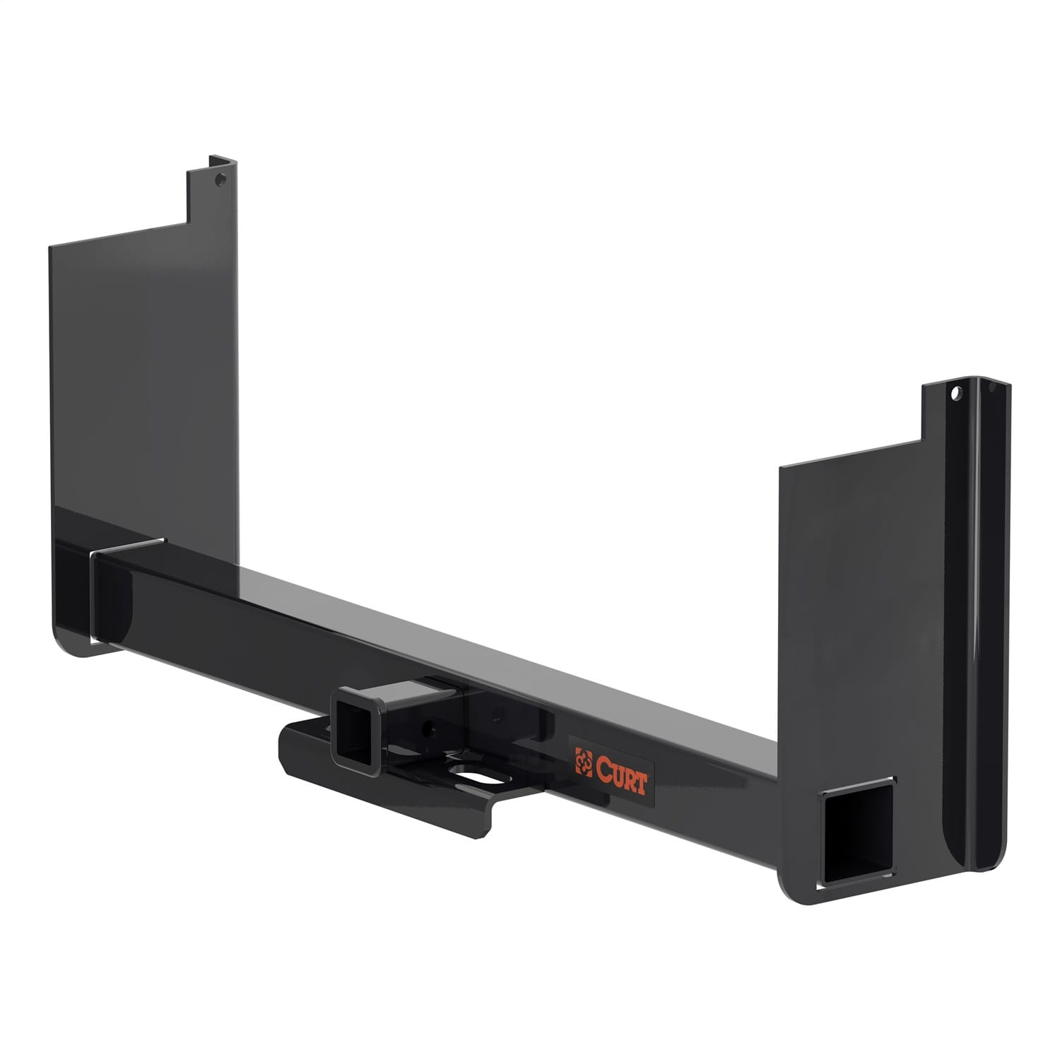 Universal Weld-On Trailer Hitch; 2in. Receiver (Up to 44in. Frames; 18in. Drop)