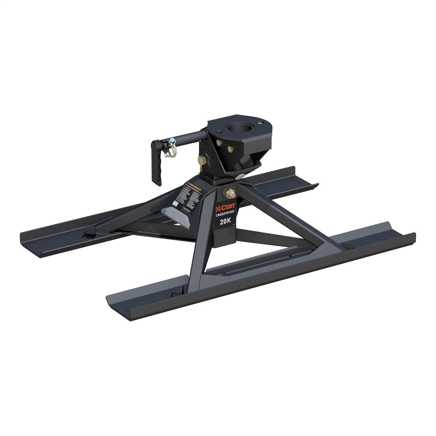 CrossWing 20K 5th Wheel Hitch with Bed Protectors for 2-5/16in. Gooseneck