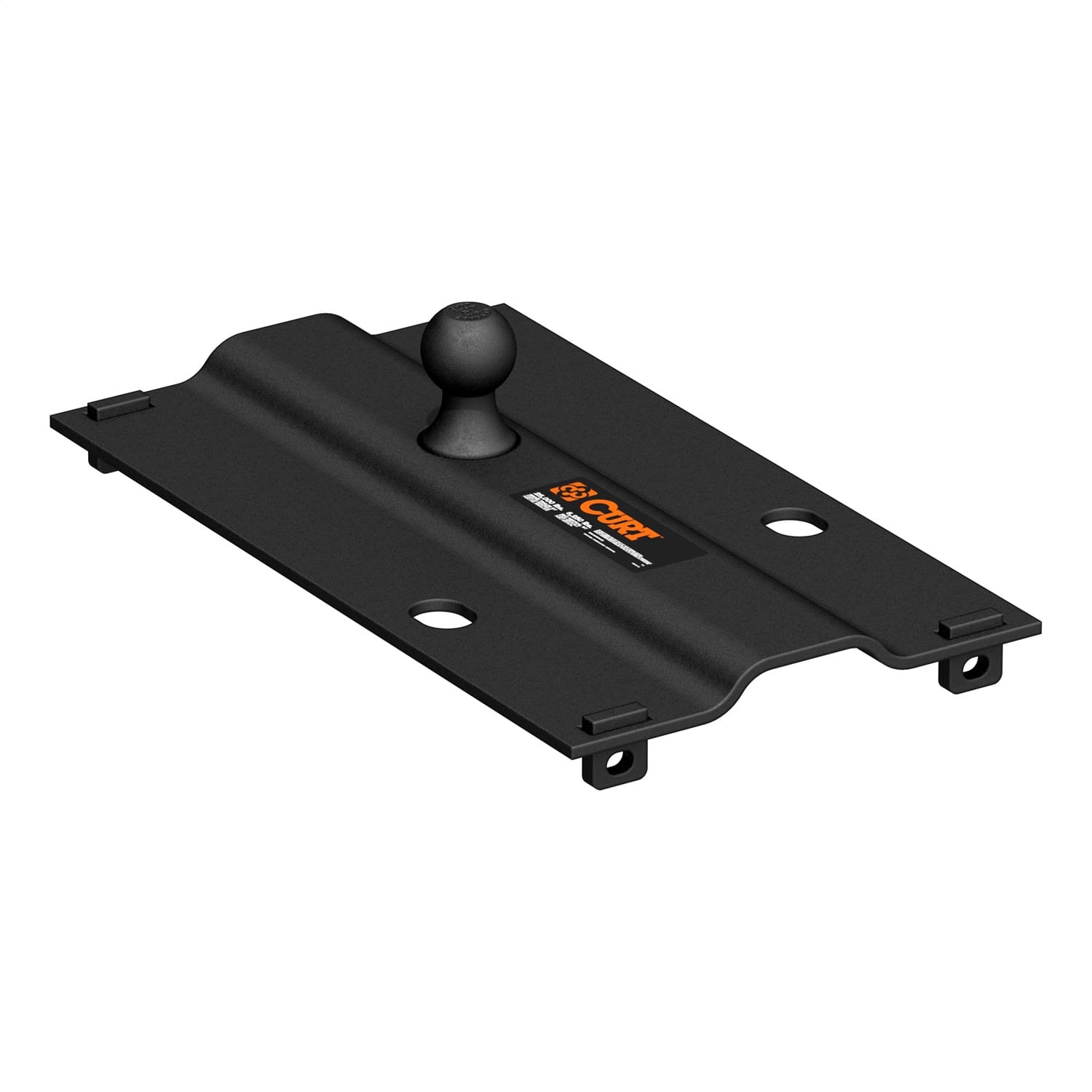 Bent Plate 5th Wheel Rail Gooseneck Hitch with 2-5/16in. Ball; 25K (3in. Offset)