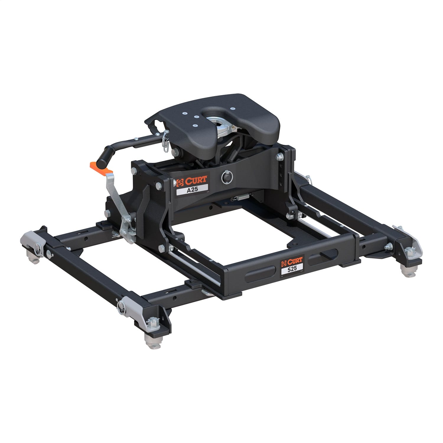 A25 Sliding 5th Wheel Hitch; 25K; Select Ram 2500; 3500 Puck System