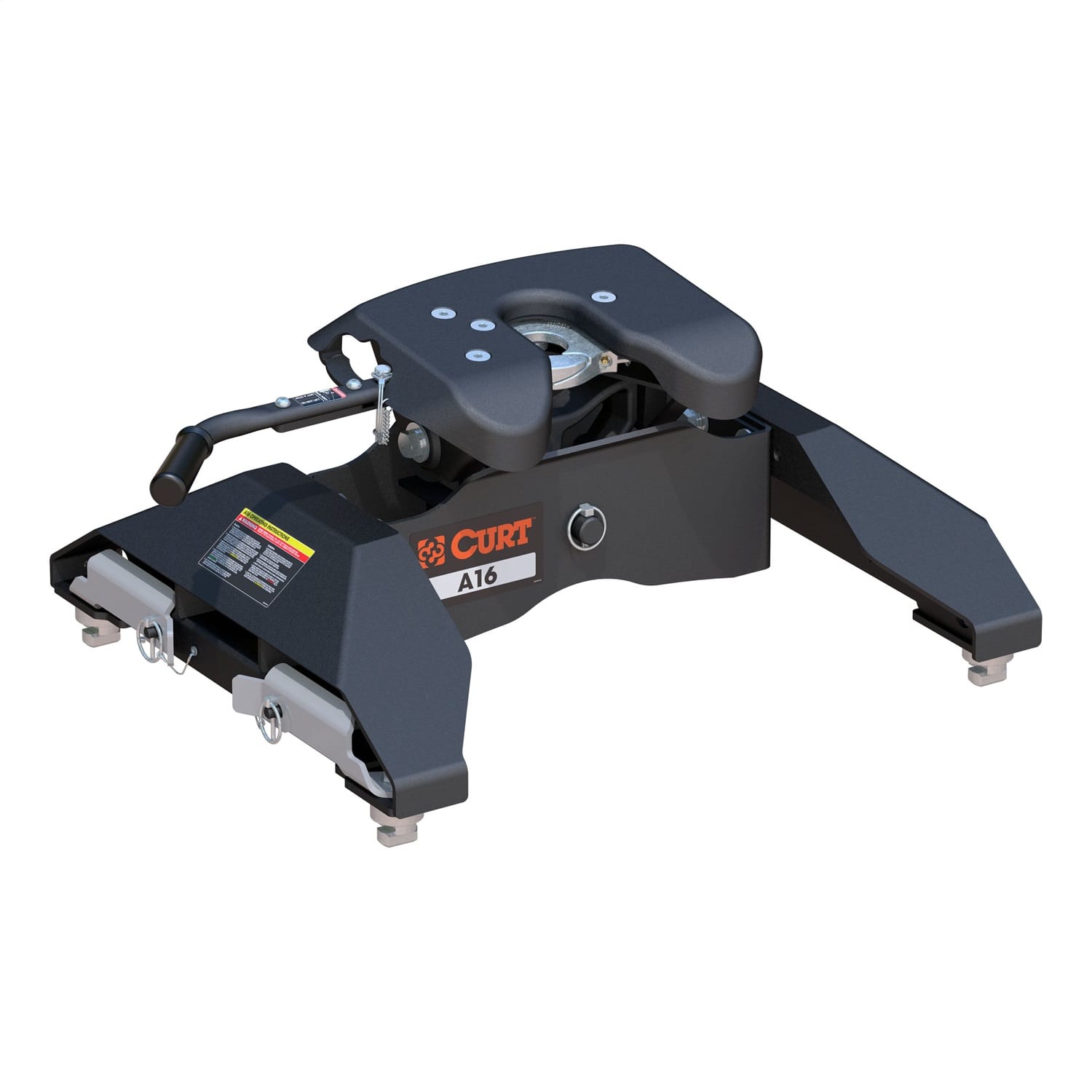 A16 5th Wheel Hitch; Select Silverado; Sierra 2500; 3500 HD; 8ft. Bed Puck Syste