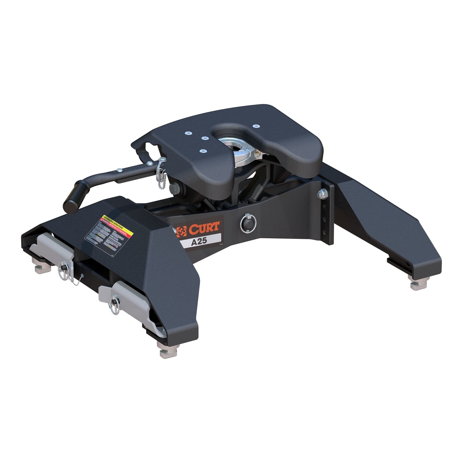 A25 5th Wheel Hitch; Select Silverado; Sierra 2500; 3500 HD; 8ft. Bed Puck Syste