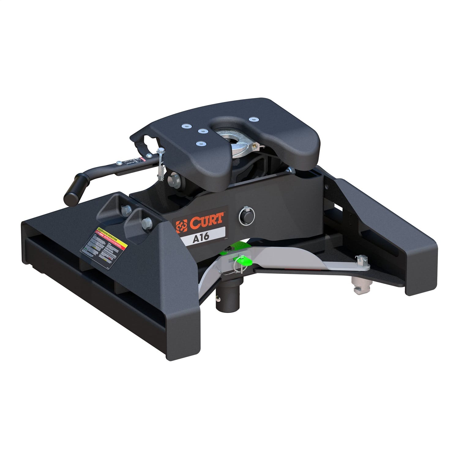 A16 5th Wheel Hitch; Select Nissan Titan XD; 8ft. Bed Puck System