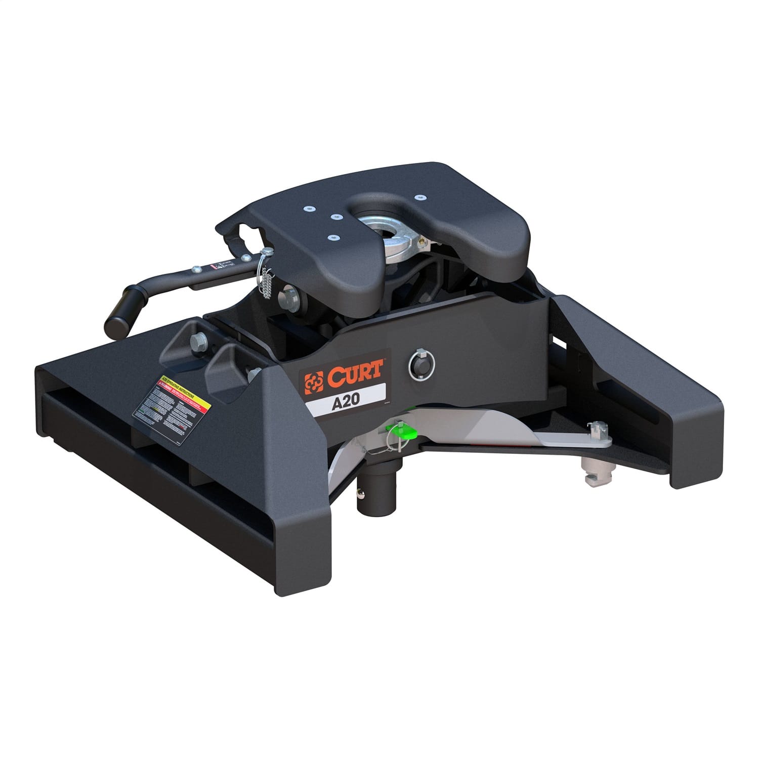 A20 5th Wheel Hitch; Select Nissan Titan XD; 8ft. Bed Puck System