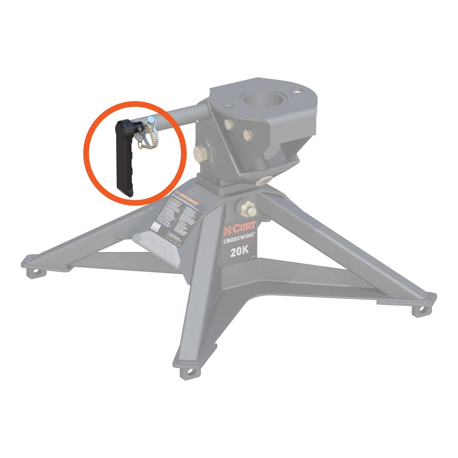 Replacement CrossWing 5th Wheel Handle