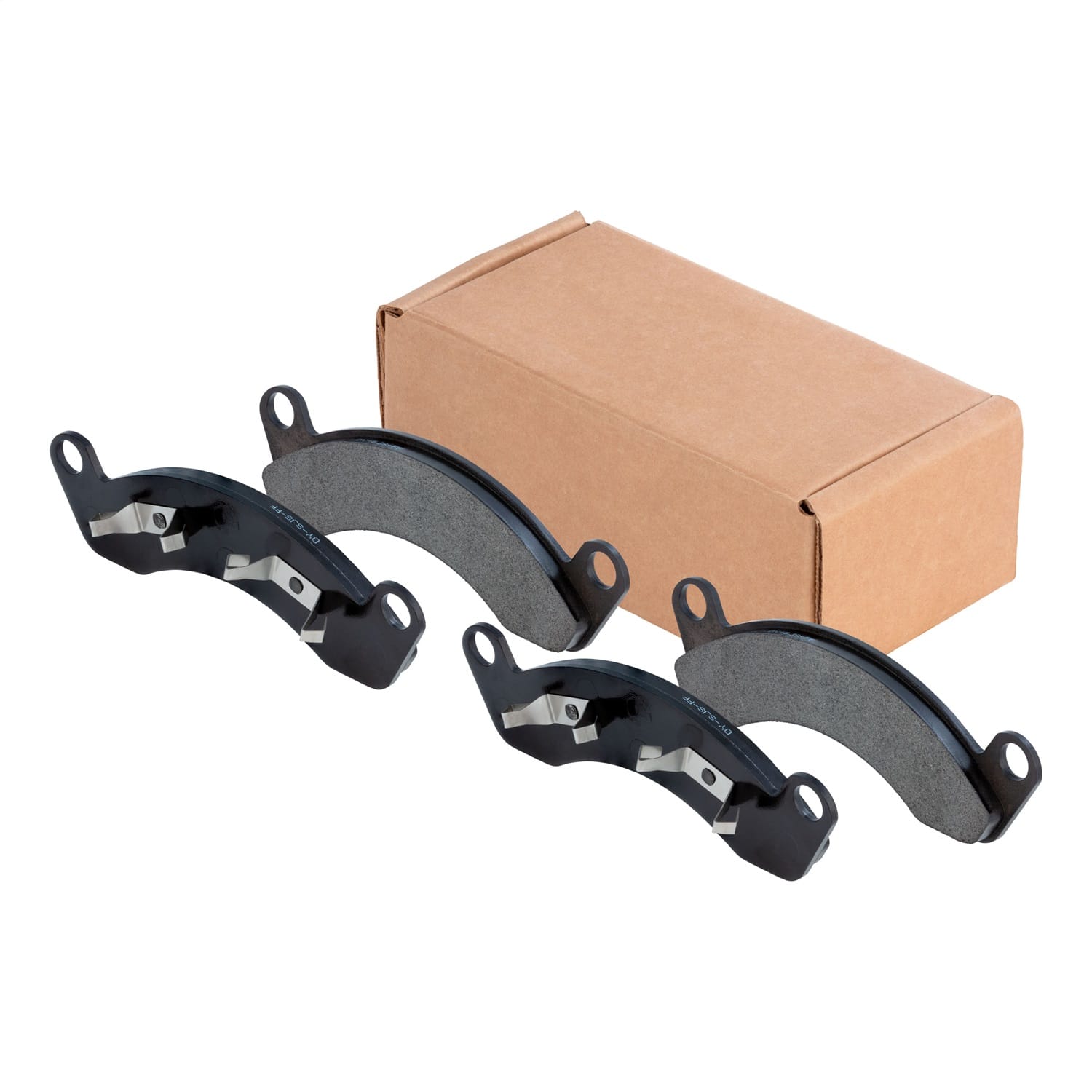 Trailer Disc Brake Pads; 10;000-16;000-lb. Axles; 4 Pack