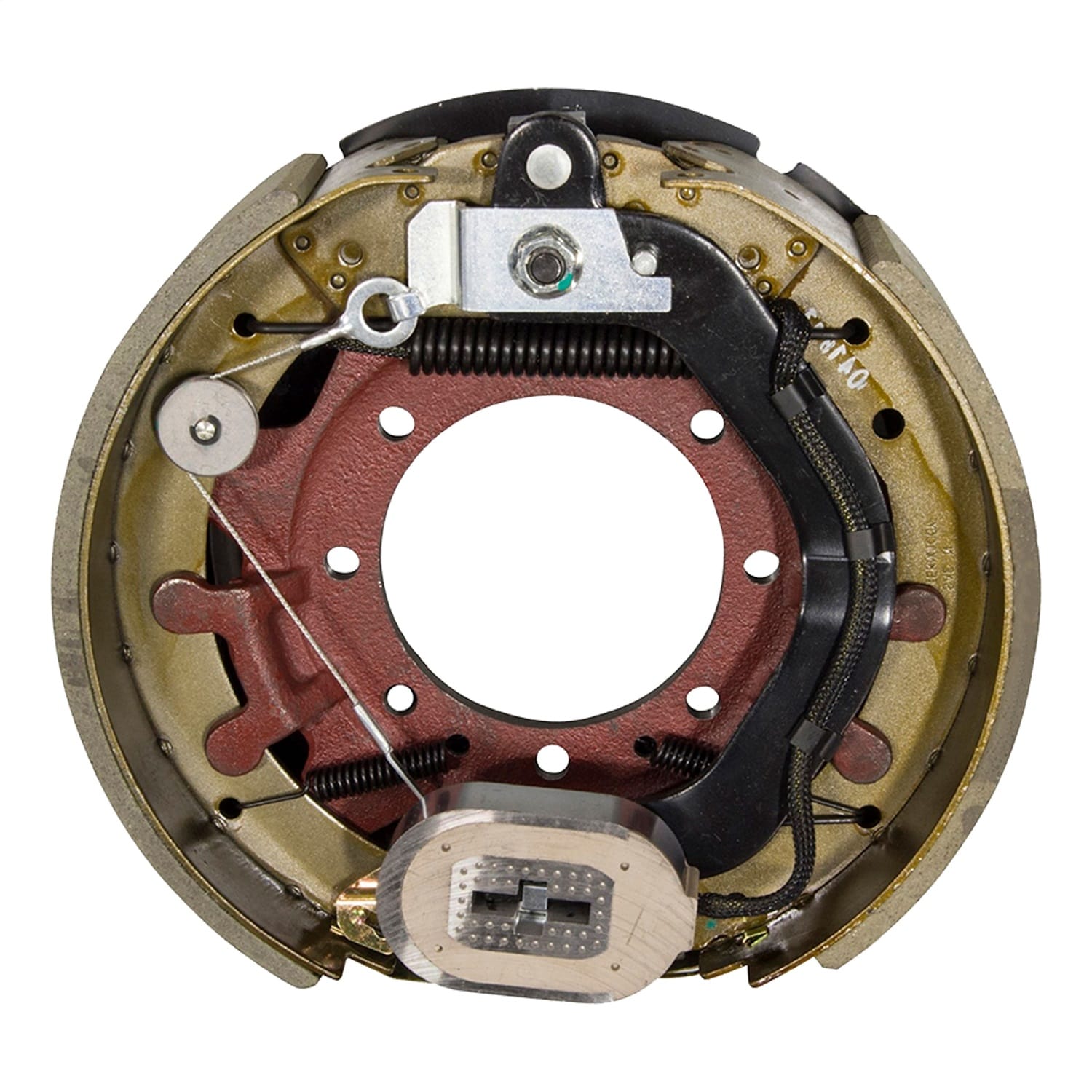 Forward Self-Adjusting Trailer Brake Assembly; 12-1/4in. x 3-3/8in.; 7 Bolt; Rig