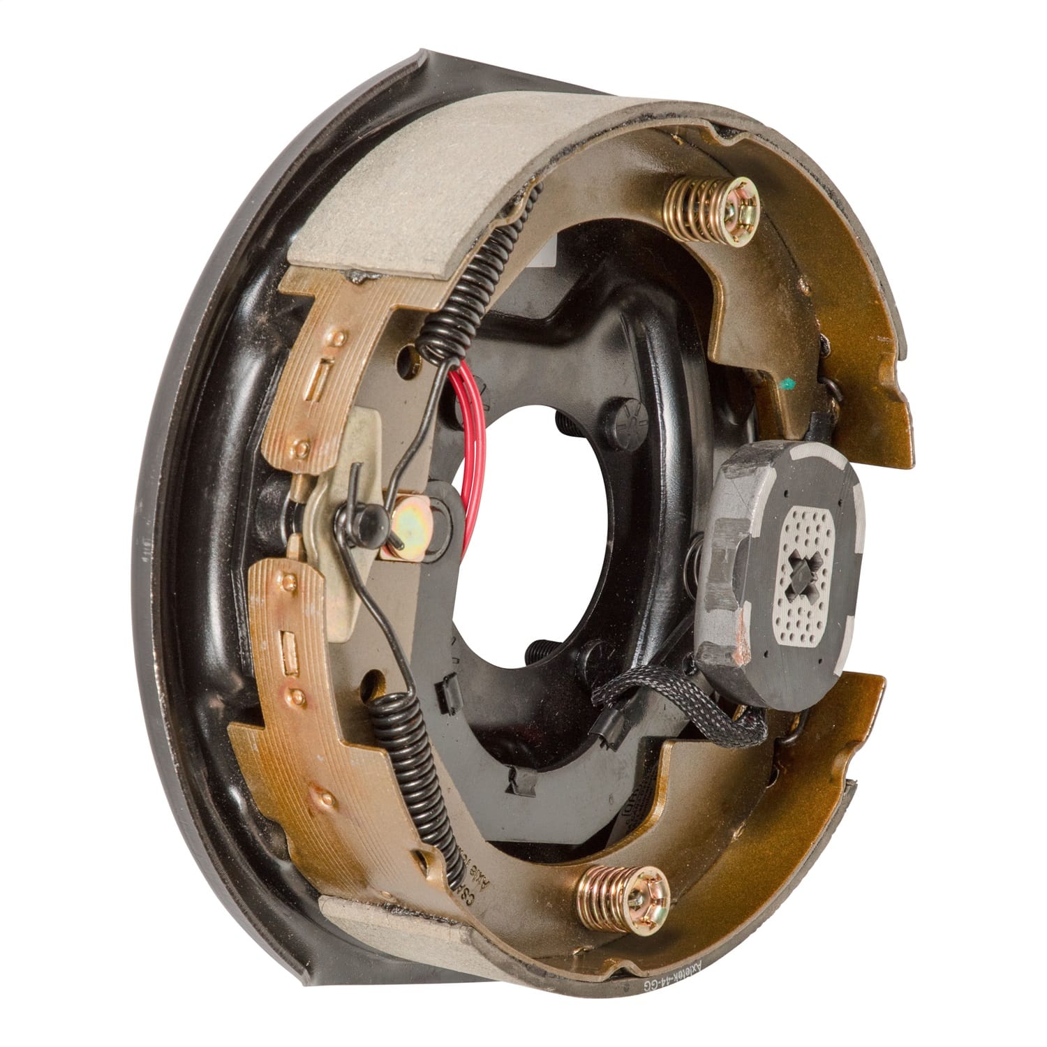 Forward Self-Adjusting Trailer Brake Assembly; 10in. x 2-1/4in.; 4 Bolt; Left Si