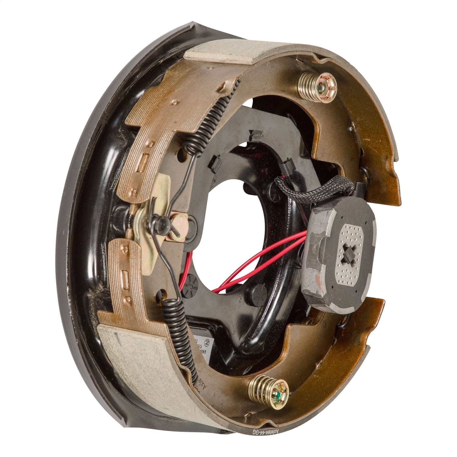Electric Trailer Brake Assembly; 10in. x 2-1/4in.; 4 Bolt; 4;400-lb. Axles; Righ