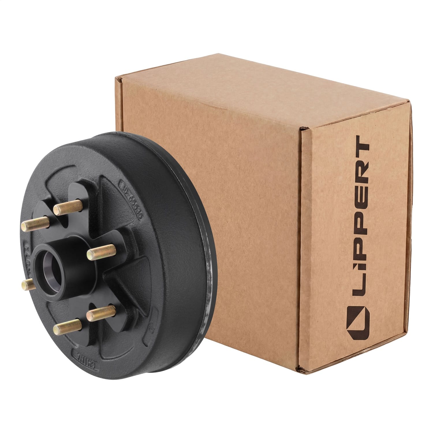 10in. Brake Hub with Races/Wheel Studs; 4;400-lb. Axles; 6 on 5-1/2in. Pattern