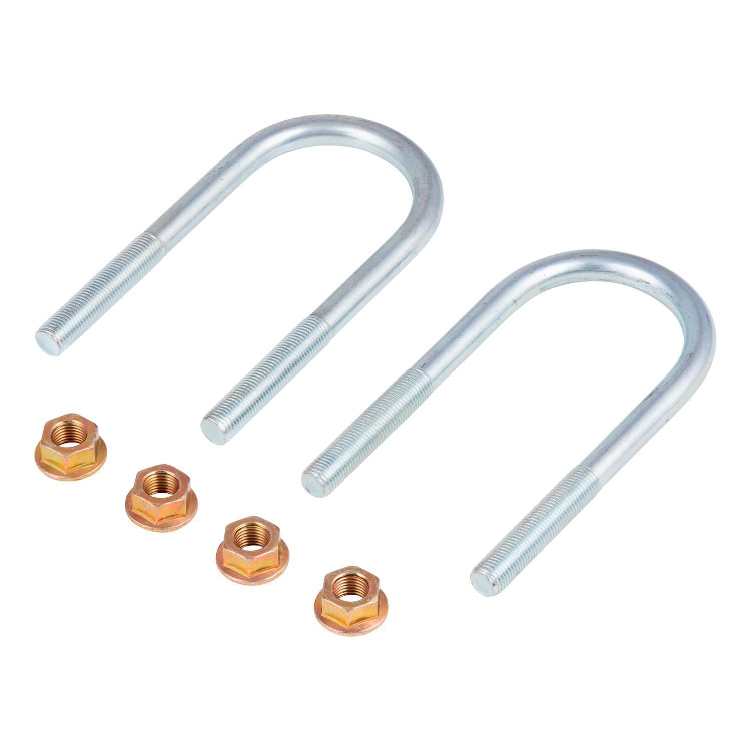 Trailer Axle U-Bolt/Nut Kit; 2;200-lb. Axles; 1-3/4in. Axle Tube; 3/8in.-24 Thre