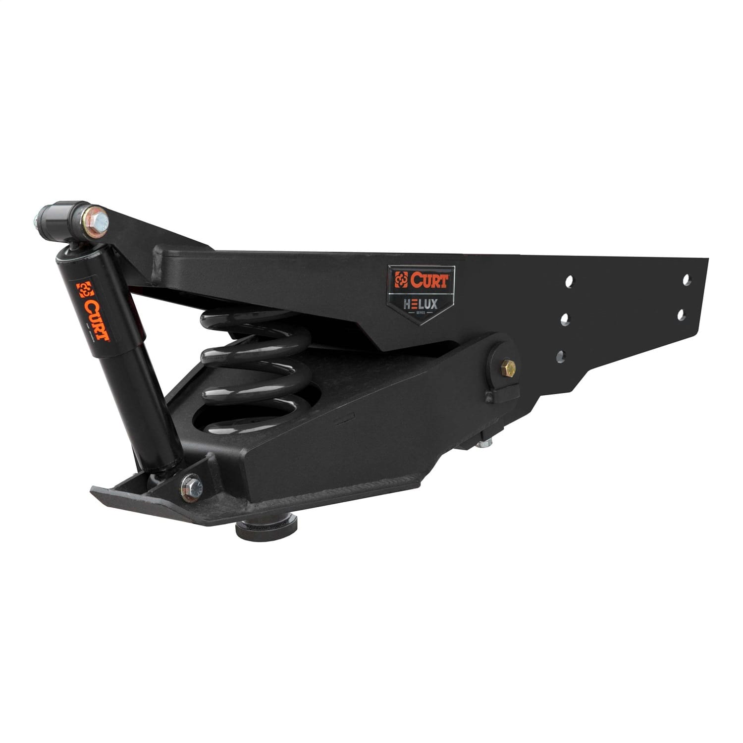 Helux Coil-Spring 5th Wheel Pin Box; 4;000 lbs. Pin Weight; 24;000 lbs. Capacity