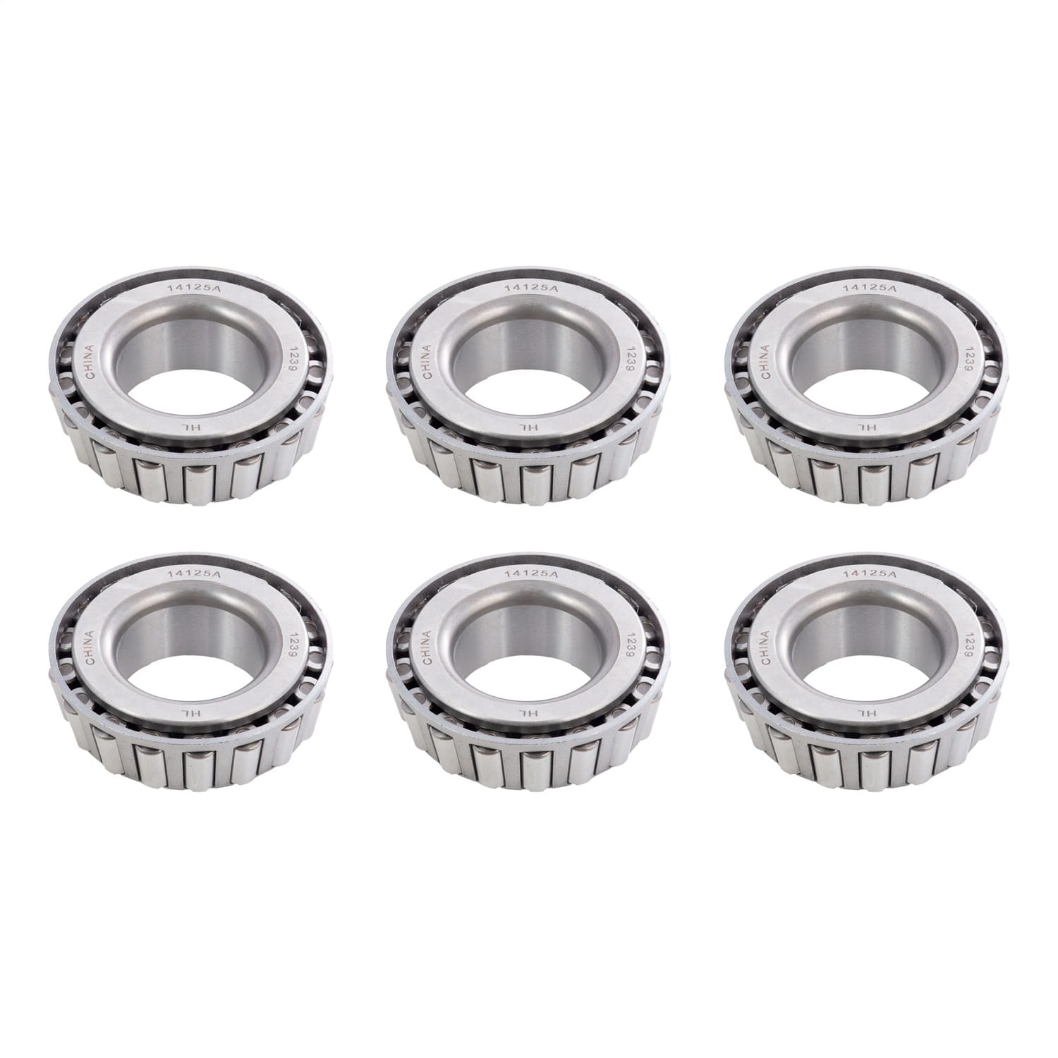 Outer Bearing Cone; 7;000-lb. Axles; 6 Pack