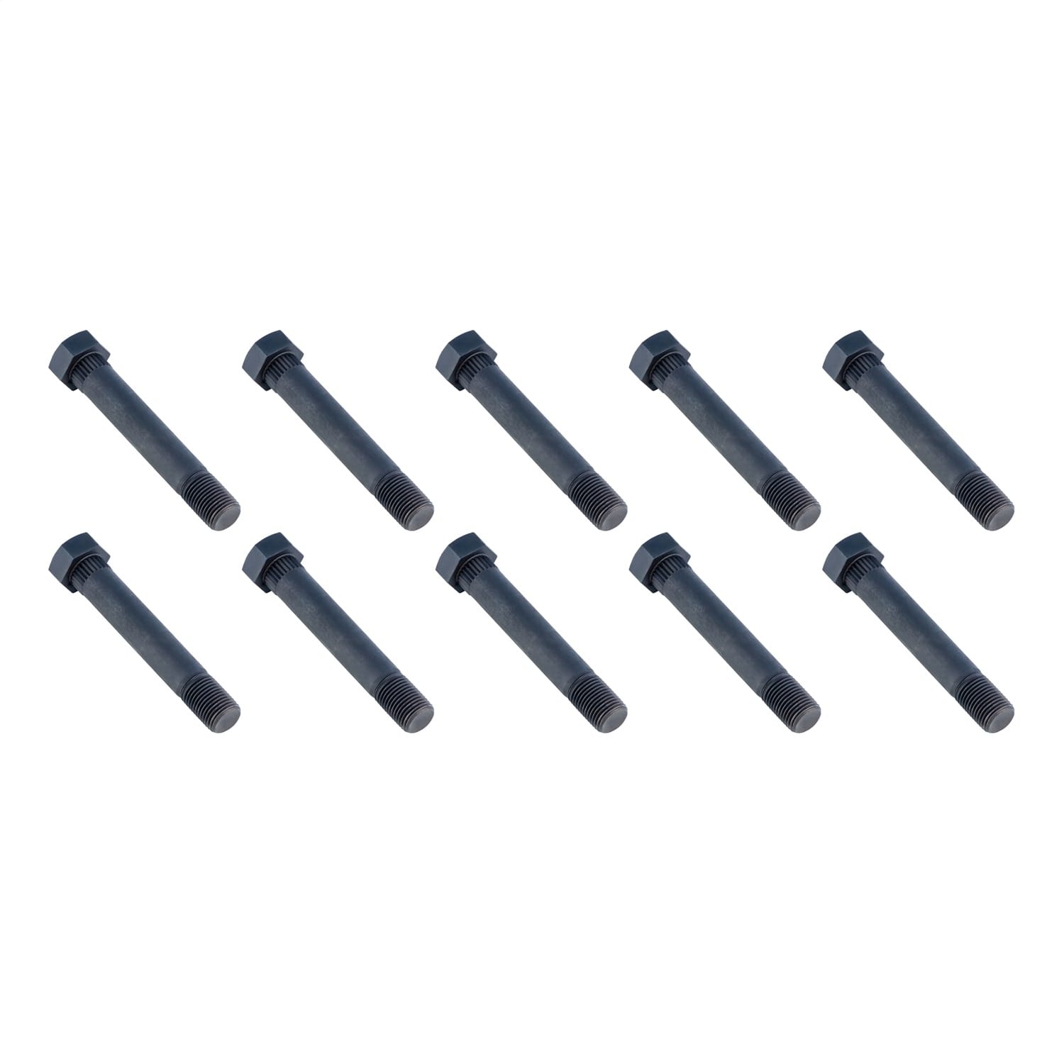 Trailer Suspension Hex Bolt; 9/16in. Diam.; 9/16in.-18 Thread; 3-1/2in. L.; 10 P
