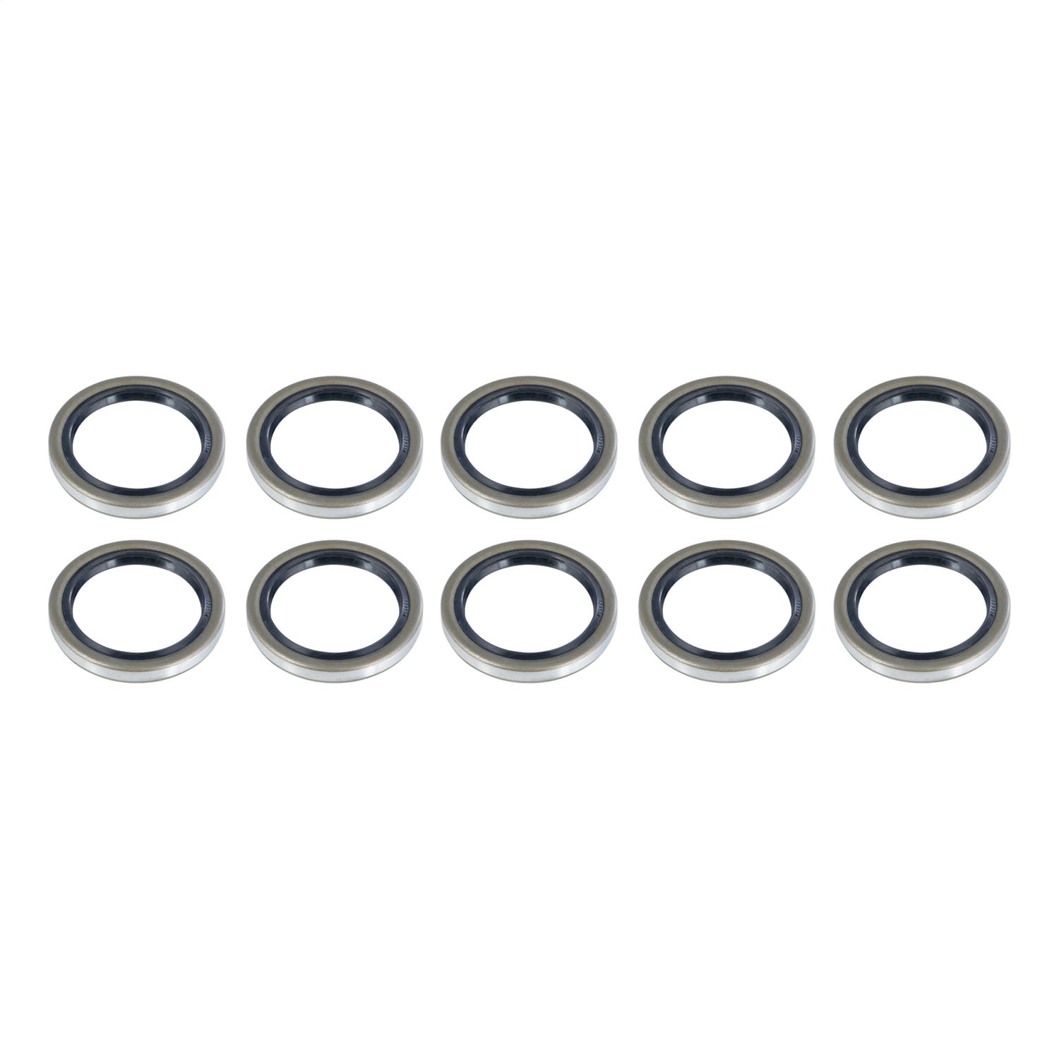 Double Lip Grease Seal; 2;200-lb. Axles; 1.5in. Spindle Shaft Diameter; 30 Pack