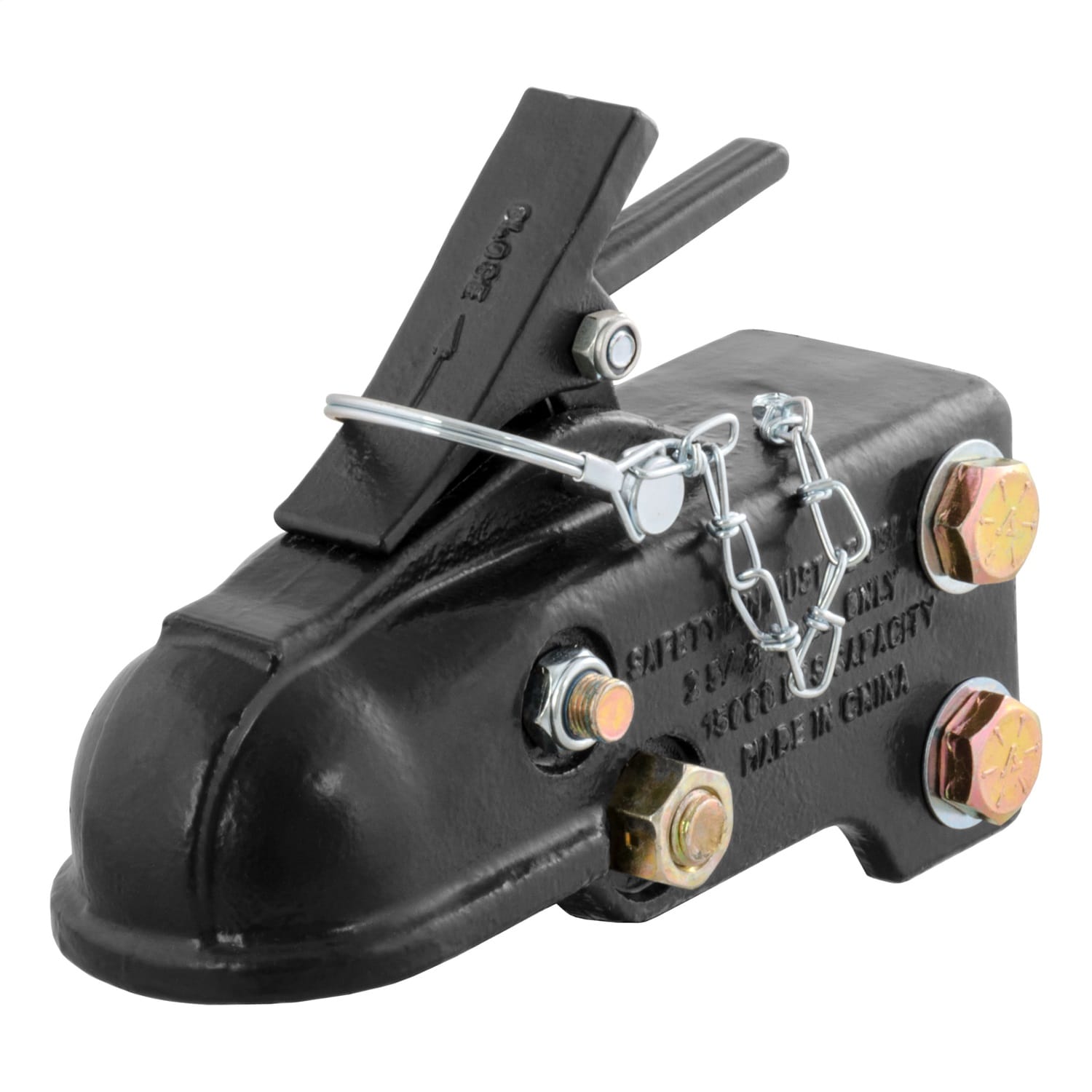2-5/16in. Channel-Mount Coupler with Easy-Lock (15;000 lbs; Black)