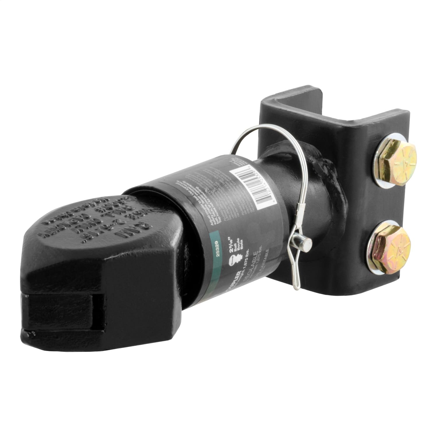 2-5/16in. Channel-Mount Coupler with Sleeve-Lock (12;500 lbs; Black)