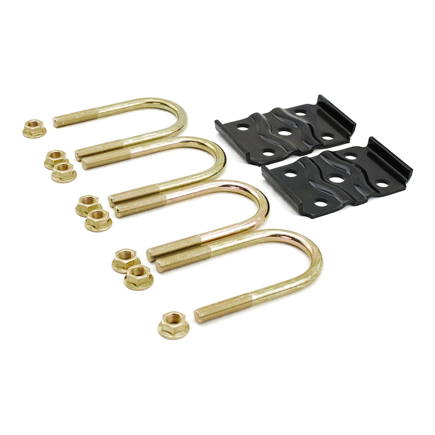Trailer Axle U-Bolt Mounting Kit; 3;500-lb. Axles; 2-3/8in. Axle Tube; 1/2in.-20