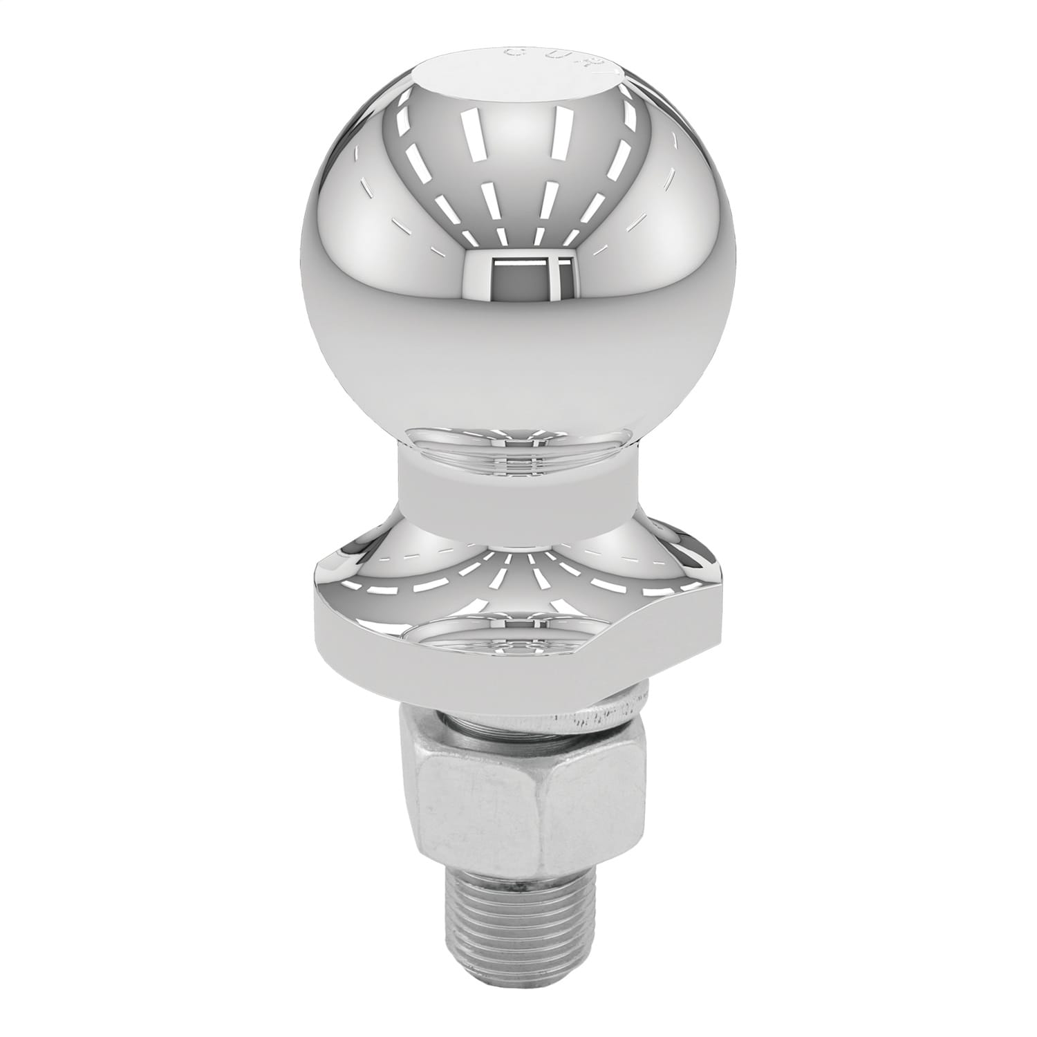 50mm Trailer Ball (3/4in. x 50mm Shank; 1;600 kg.; Chrome)