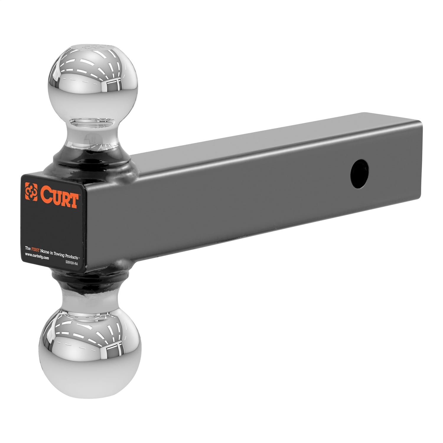 Multi-Ball Mount (2in. Solid Shank; 2in./2-5/16in. Chrome Balls)