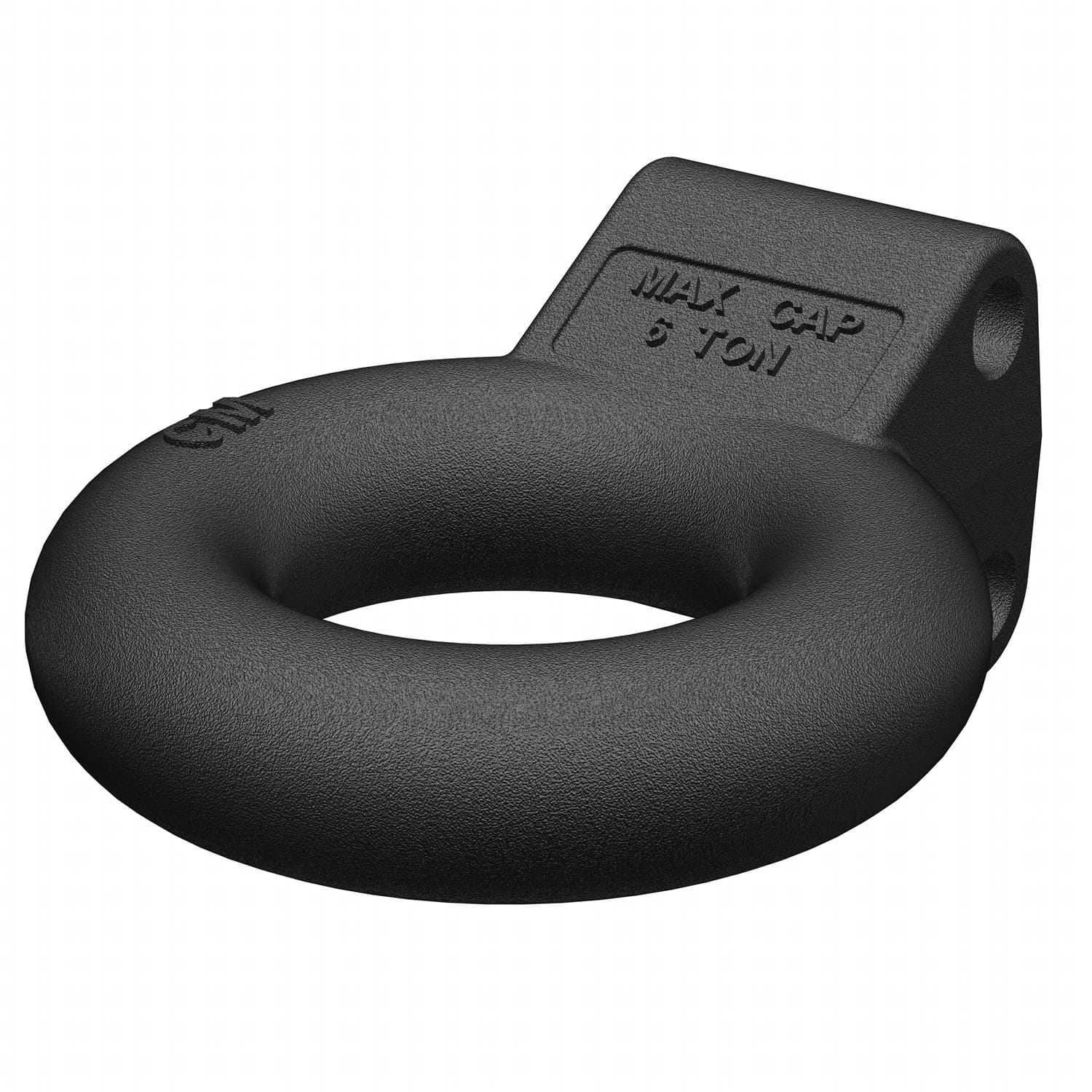 Channel-Style Lunette Ring (12;000 lbs.; 3in. I.D.; Black)