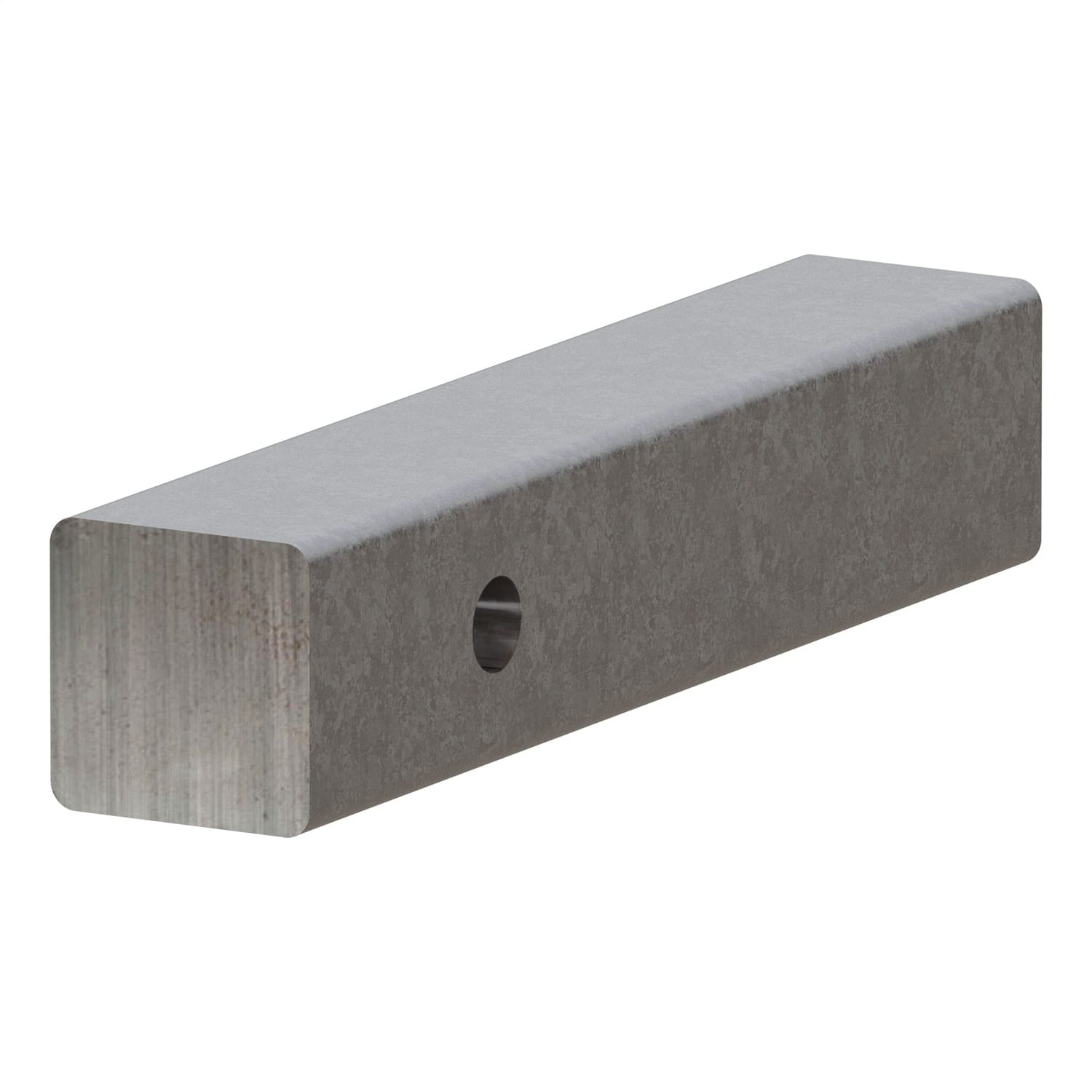 2in. x 10in. Raw Steel Hitch Bar