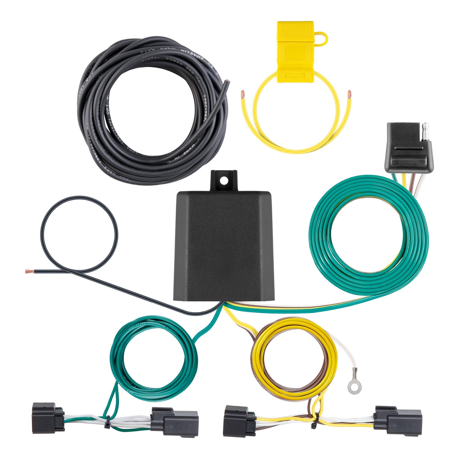 Custom Wiring Harness; 4-Way Flat Output; Select Kia Telluride