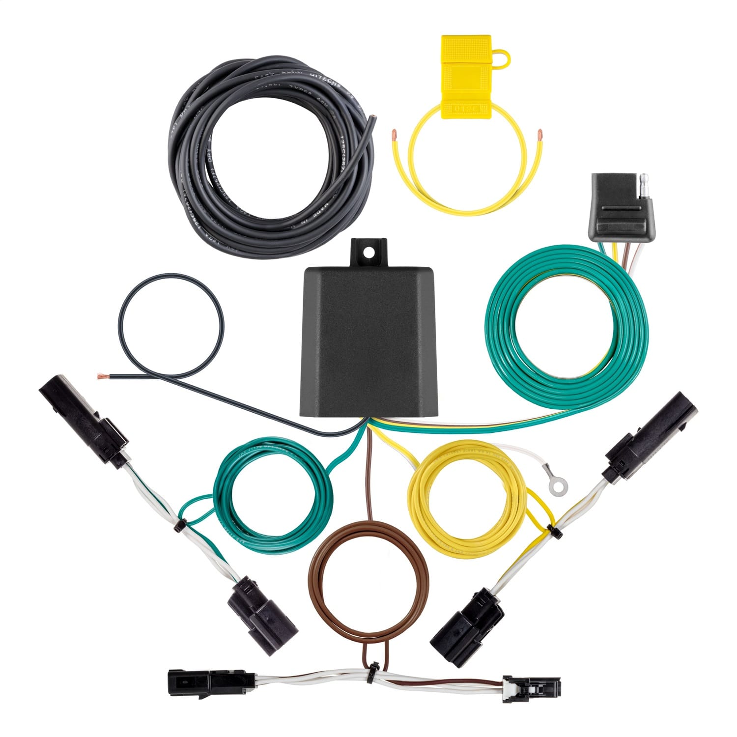 Custom Wiring Harness; 4-Way Flat Output; Select Chevrolet Bolt EUV