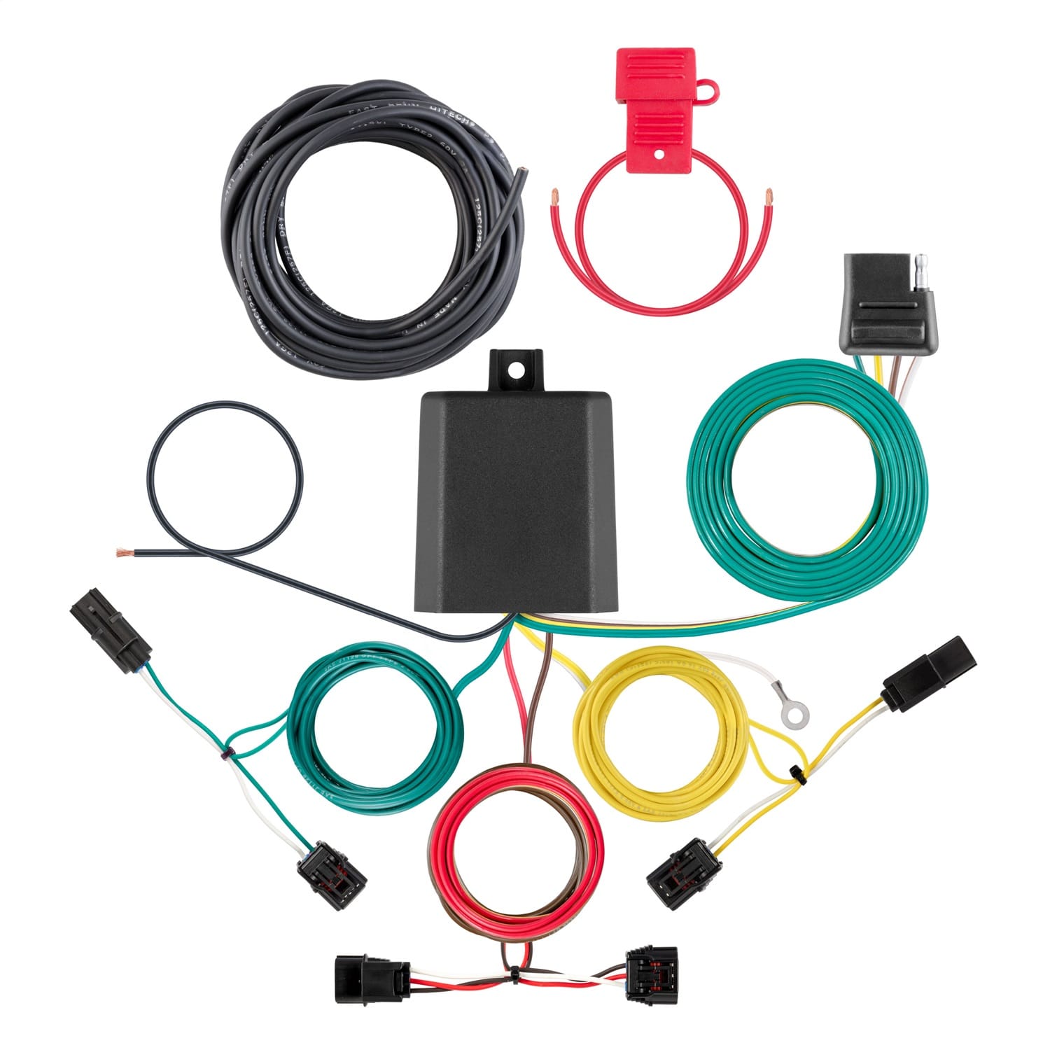 Custom Wiring Harness; 4-Way Flat Output; Select Acura TLX